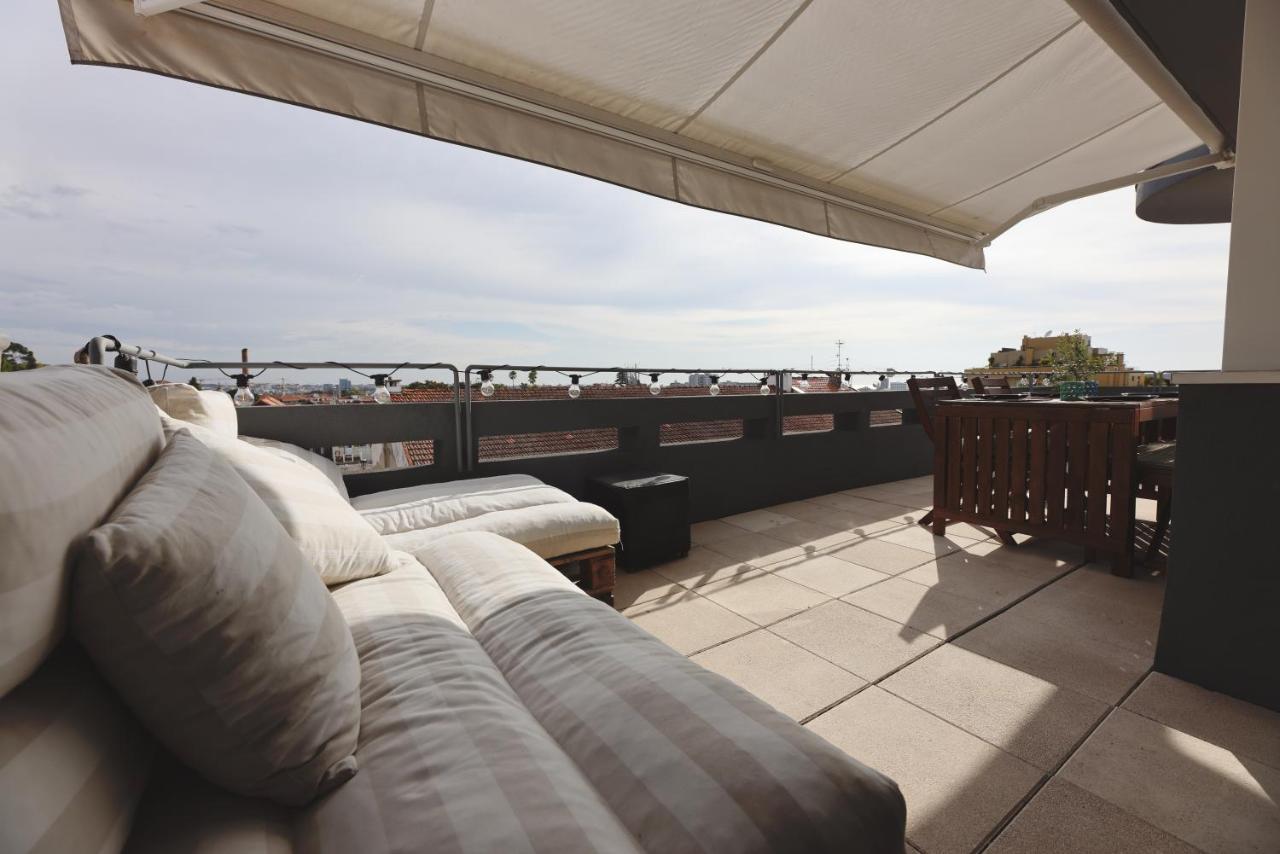 Appartamento Boavista Sunlit Duplex With Terrace OOporto Esterno foto